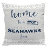 Northwest NFL Seattle Seahawks Sweet Home Fan 2 Piece Throw Pillow Cover, 18x18