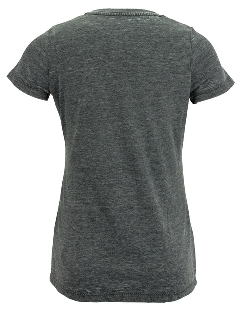 Outerstuff NFL Youth Girls New York Giants Heather Burnout T-Shirt