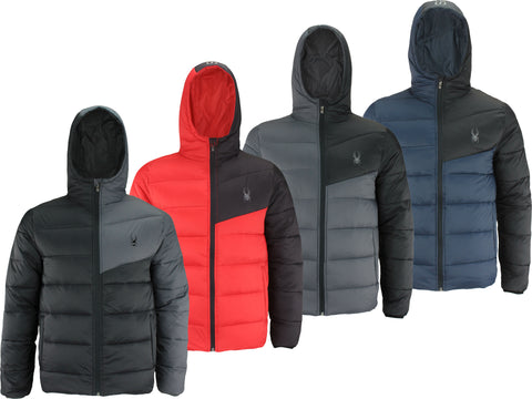 Spyder Men's Ace Short Puffer Jacket, Color Options