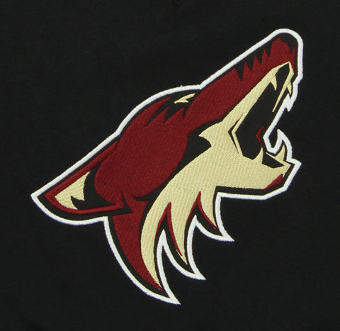 Reebok NHL Kids Arizona Coyotes Prime Fleece Pullover Sweatshirt, Black