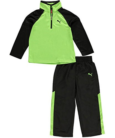 Puma Kids Speeding Glow 2-Piece Outfit - Jasmine green