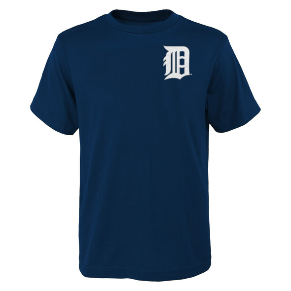 MLB Youth Detroit Tigers Victor Martinez #41 Player Tee Shirt, Navy