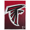 FOCO NFL Atlanta Falcons Gradient Micro Raschel Throw Blanket, 50 x 60