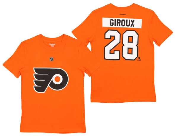 Reebok NFL Youth Philadelphia Flyers Claude Giroux #28 Premier Tee Shirt