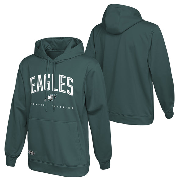 Outerstuff NFL Men's Philadelphia Eagles Up Field Performance Fleece Hoodie