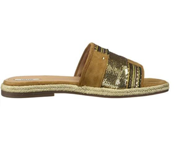GEOX Women's D Kolleen D Fashion Slide Sandals, Color Options
