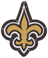 FOCO NFL New Orleans Saints Team Big Logo Light Up Chain