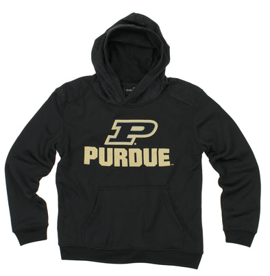 NCAA Youth Purdue Boilermakers Performance Hoodie, Black