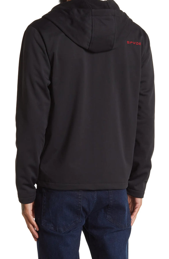 Spyder Men's Full Zip Hooded Soft Shell Jacket, Color Options