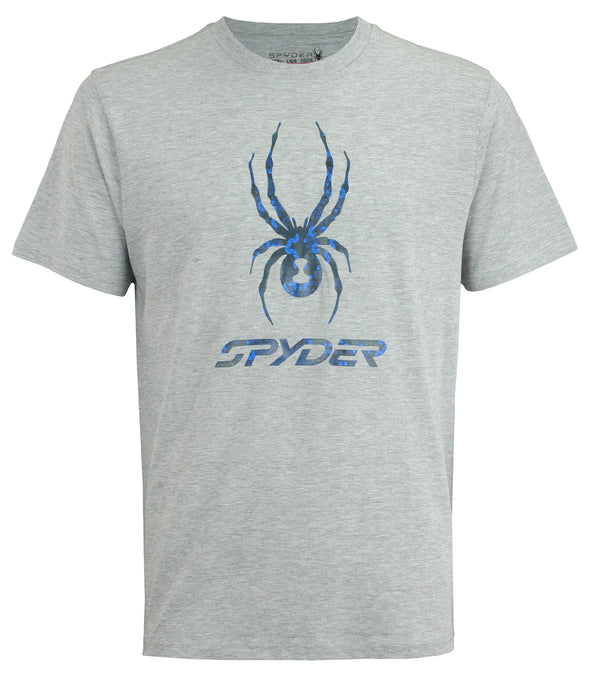 Spyder Men's Athletic Short Sleeve Graphic Cotton T-Shirt, Color Options