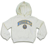 Outerstuff NBA Youth Girls Denver Nuggets Pullover Hoodie, Cream
