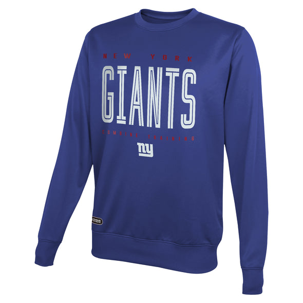 Outerstuff NFL Men's New York Giants Top Pick Performance Fleece Sweater