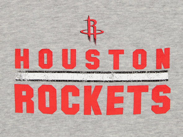 Outerstuff Houston Rockets NBA Youth Boys (8-20) Rough Road Hoodie, Grey