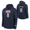 Nike NBA Youth Boys Brooklyn Nets Kyrie Irving #11 Fleece Essential Hoodie
