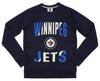 Outerstuff NHL Youth/Kids Winnipeg Jets Performance Fleece Crew Neck Sweatshirt