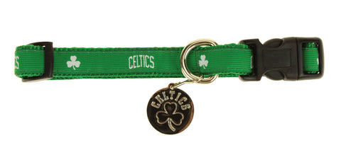 Sporty K9 NBA Boston Celtics Ribbon Dog Collar