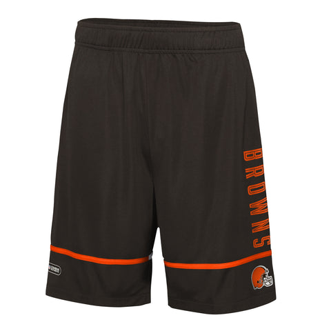 Outerstuff NFL Men's Cleveland Browns Rusher Performance Shorts