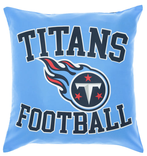 FOCO NFL Tennessee Titans 2 Pack Couch Throw Pillow Covers, 18 x 18