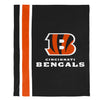 FOCO NFL Cincinnati Bengals Plush Soft Micro Raschel Throw Blanket, 50 x 60