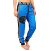 KLEW NFL Women's Carolina Panthers Polyfleece Jogger Pants, Blue