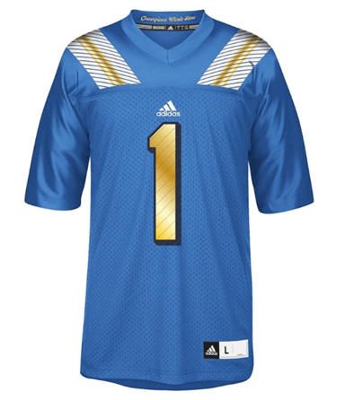 Adidas NCAA Men's UCLA Bruins #1 Premier Jersey - Blue