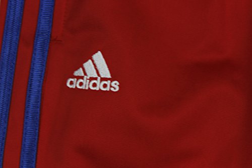 Adidas NBA Youth Boy's Los Angeles Clippers 3-Stripe Track Pants, Red