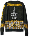 Forever Collectibles NFL Men Green Bay Packers Super Bowl Commemorative Sweater