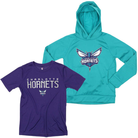 Outerstuff NBA Youth Charlotte Hornets Team Color Primary Logo Performance Combo Set