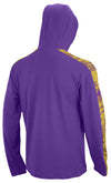Zubaz NFL Men's Minnesota Vikings Lightweight Elevated Hoodie with Camo Accents