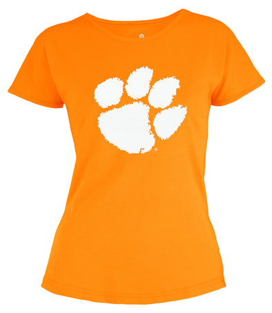 Outerstuff NCAA Youth Girls (7-16) Clemson Tigers Dolman Primary Tee