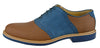 Cole Haan Men's Great Jones Saddle II Shoes, Sequoia-India Ink Suede