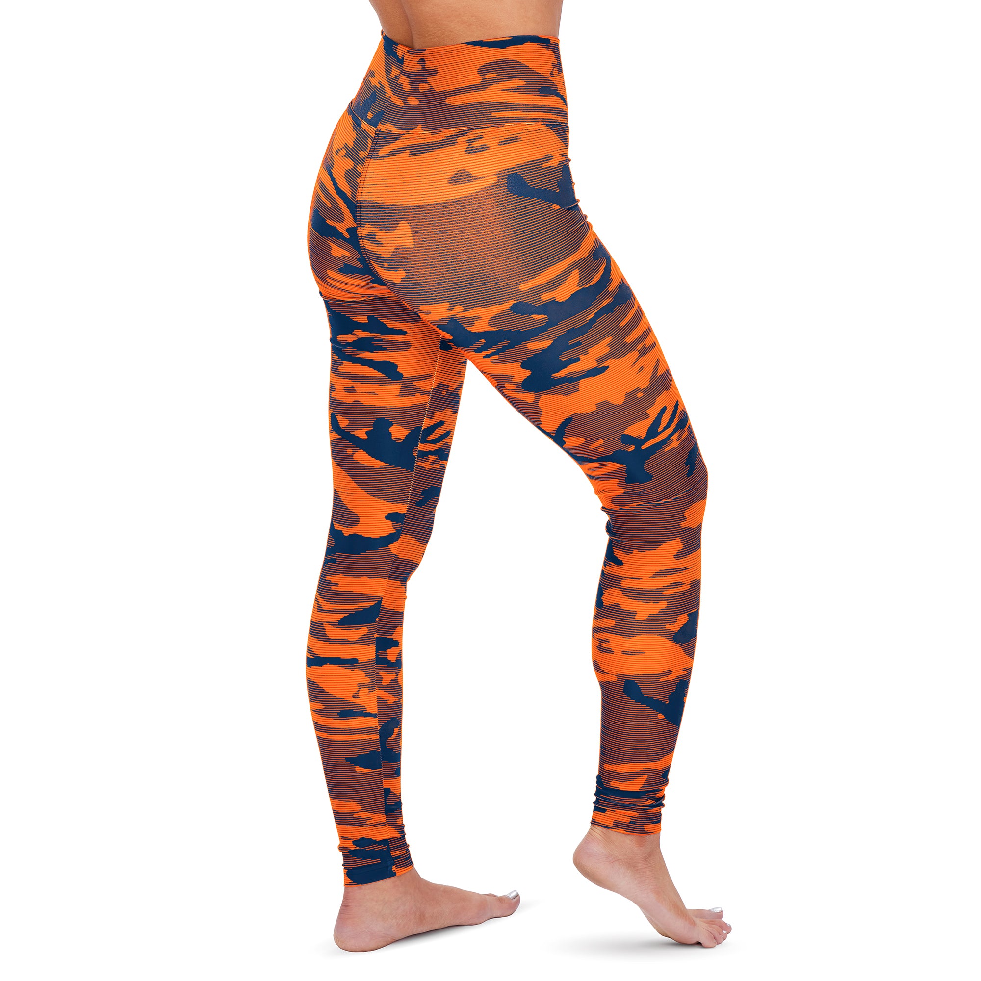 Orange Camo Crossover leggings with pockets military accessories – Breach  or Bypass