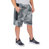 Zubaz NFL Men's Las Vegas Raiders Static Shorts With Side Panels