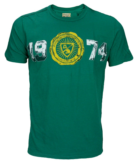 Big Star Omega House 1974 Mens Short Sleeve Graphic Tee, Green