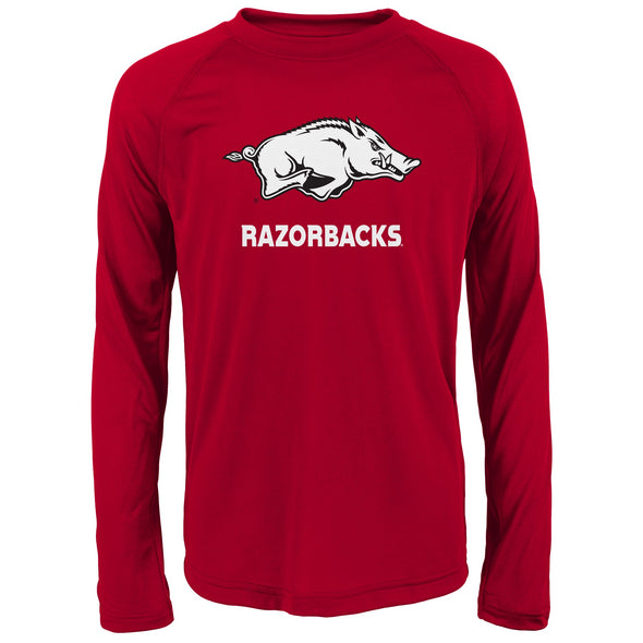 Outerstuff NCAA Youth (8-20) Arkansas Razorbacks Replen Performance Shirt