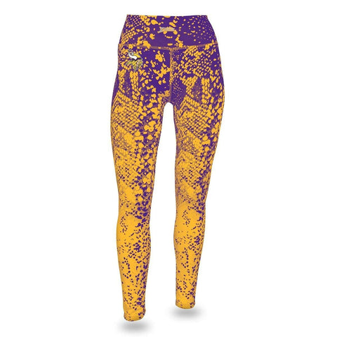 Zubaz NFL Women's Zubaz Minnesota Vikings Logo Leggings