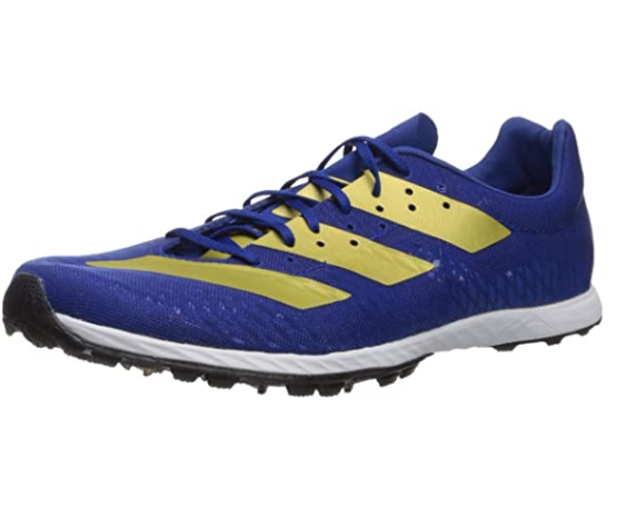 Adidas Men s Adizero Xc Sprint Running Shoe Royal Gold Metallic Black Fanletic