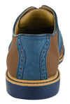 Cole Haan Men's Great Jones Saddle II Shoes, Sequoia-India Ink Suede