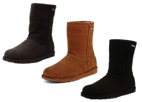 Emu Australia Women's Patterson Lo Waterproof Winter Boots - Brown & Black