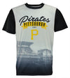 Forever Collectibles MLB Men's Pittsburgh Pirates Outfield Photo Tee