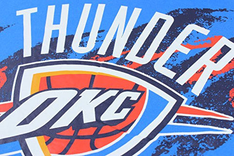 Zipway NBA Men's Oklahoma City Thunder Solo Short Sleeve Tee T-Shirt, Blue