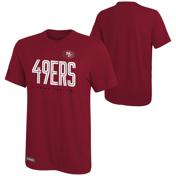 Outerstuff NFL Men's San Francisco 49ers Huddle Top Performance T-Shirt