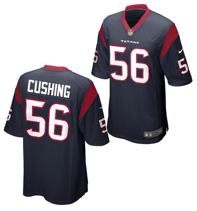 Nike NFL Kids Houston Texans BRIAN CUSHING # 56 Game Jersey, Navy