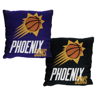 Northwest NBA Phoenix Suns Reverb 20 x 20 Double Sided Jacquard Accent Throw Pillow