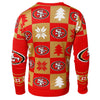 Forever Collectibles NFL Men's San Francisco 49ers 2016 Patches Ugly Sweater