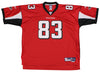 Reebok NFL Men's Atlanta Falcons Alge Crumpler #83 Premier Jersey, Red