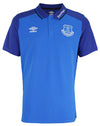Umbro Men's Premier League Everton F.C. Training Polo, Sodalite Blue/Electric Blue