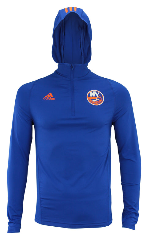Adidas NHL Men's New York Islanders 2017 Authentic Training Hooded Sweatshirt