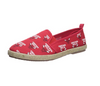 FOCO Women's NBA Chicago Bulls Espadrille Canvas Shoe