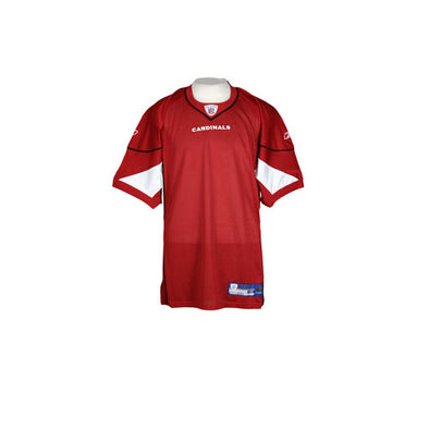 Reebok NFL Football Men's Arizona Cardinals Authentic Blank Short Sleeve Jersey, Red
